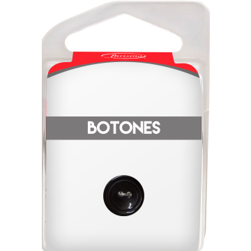 Botones En Cajita Negro 15 Mm Hb0252402