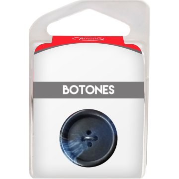Botones En Cajita Azul 23 Mm Hb0093654