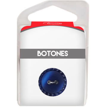 Botones En Cajita Azul Marino 18 Mm Hb0132809