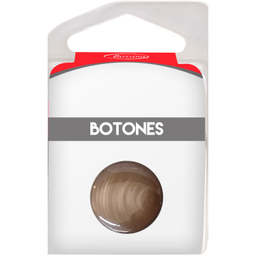 Botones En Cajita Gris 20 Mm Hb1263221