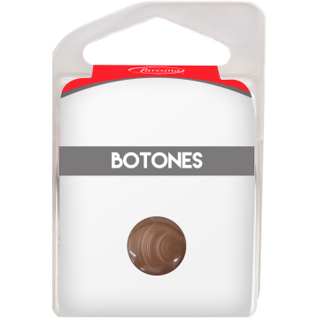 Botones En Cajita Gris 15 Mm Hb1262421