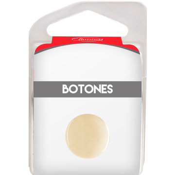 Botones En Cajita Crema 16 Mm Hb0062603