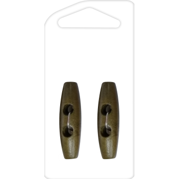 Botones En Cajita Madera 40 Mm Hb1474073