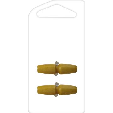 Botones En Cajita Madera 35 Mm Hb1503571