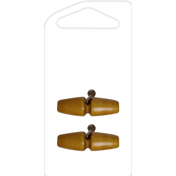 Botones En Cajita Madera 30 Mm Hb1503072