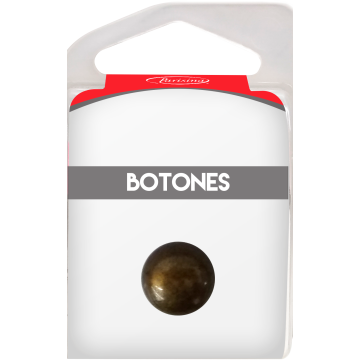 Botones En Cajita Bronce 15 Mm Hb0312483