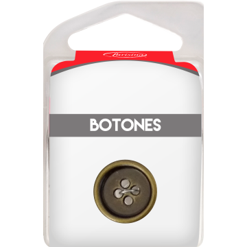 Botones En Cajita Oro 20 Mm Hb1623281