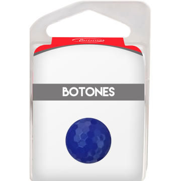 Botones En Cajita Azul Rey 18 Mm Hb0401807
