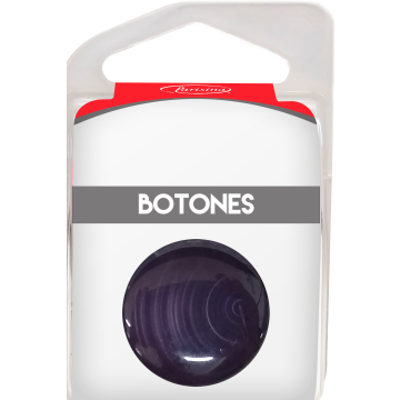 Botones En Cajita Azul Marino 25 Mm Hb1264009