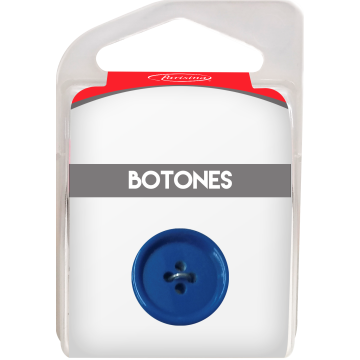 Botones En Cajita Azul 20 Mm Hb0153243