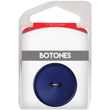Botones En Cajita Azul Marino 28 Mm Hb1024409