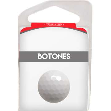 Botones En Cajita Blanco 18 Mm Hb0401801