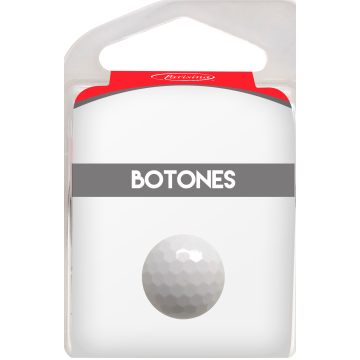 Botones En Cajita Blanco 15 Mm Hb0401501