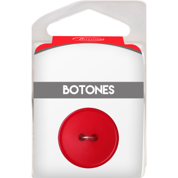 Botones En Cajita Rojo 20 Mm Hb1023217