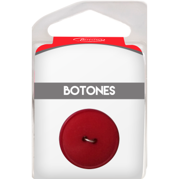 Botones En Cajita Rojo 23 Mm Hb1023648