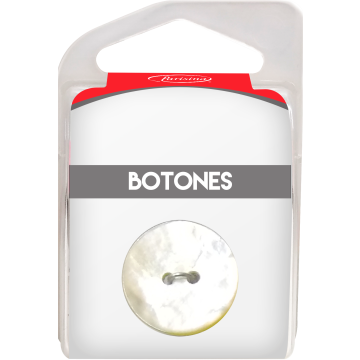 Botones En Cajita Natural 20 Mm Hb0563228