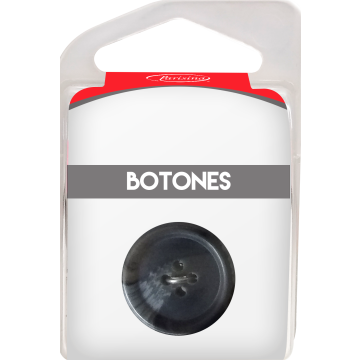 Botones En Cajita Gris 23 Mm Hb0093652