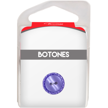 Botones En Cajita Lavanda 15 Mm Hb0132411