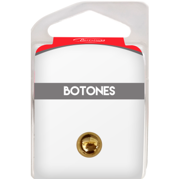 Botones En Cajita Oro 11 Mm Hb0311881