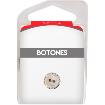 Botones En Cajita Plata 11 Mm Hb0291882