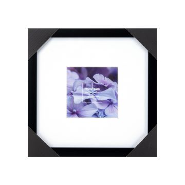 Portarretrato Decorativo Negro 10" x 10"