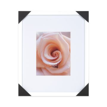 Portarretrato Decorativo Blanco 14" x 17"