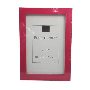 Portarretrato Decorativo Fiusha 4" x 6'' DBC001