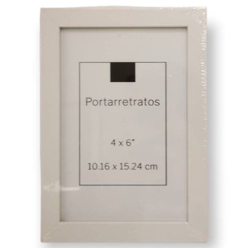 Portarretrato Decorativo Blanco