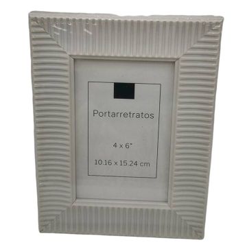 Portarretrato Decorativo Gris 4" x 6'' R93-DB105-C