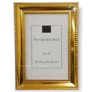Portarretrato Decorativo Dorado