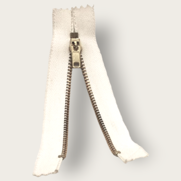 Cierre Metálico Blanco 10 cm