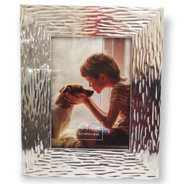 Portarretrato Decorativo Plata 5 x 7''