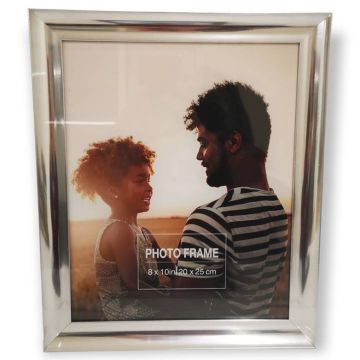 Portarretrato Decorativo Plata 8 x 10''