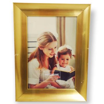 Portarretrato Decorativo Dorado 4 x 6''