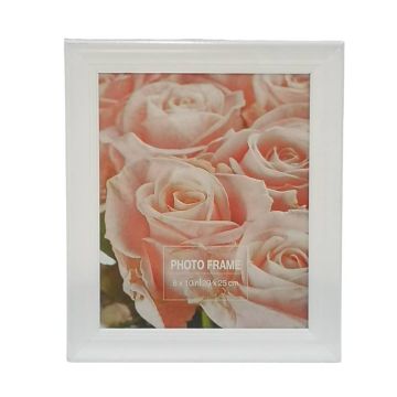 Portarretrato Decorativo Blanco 8" x 10'' 365-W1