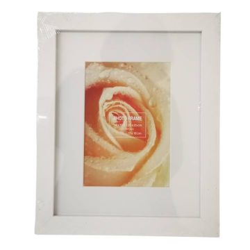 Portarretrato Decorativo Blanco 8 x 10''