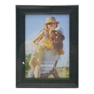 Portarretrato Decorativo Negro 4" x 6'' 3392-06