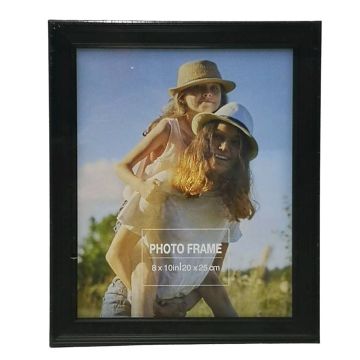 Portarretrato Decorativo Negro 8" x 10'' 3392-06