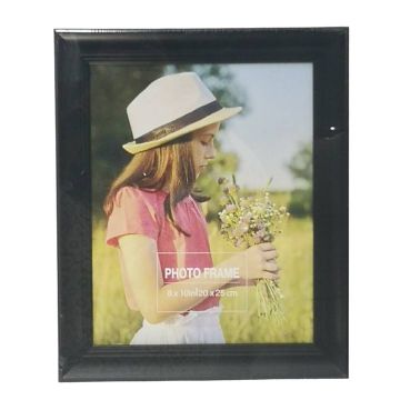 Portarretrato Decorativo Negro 8" x 10'' 365-06