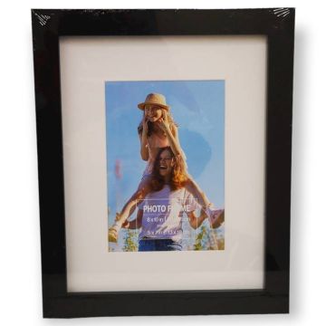 Portarretrato Decorativo Negro 8 x 10''