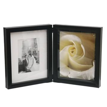 Portarretrato Decorativo Múltiple Negro 8" x 10'' 1915-06