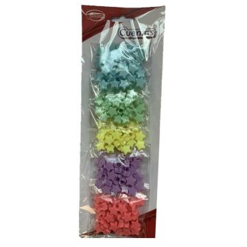 Cuentas Colores Pastel Estrellas