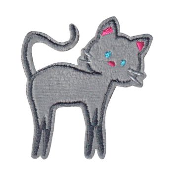 Aplicación Bordada Gato