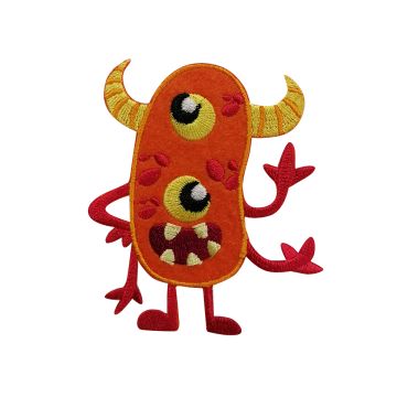 Aplicación Bordada Mounstruo 3