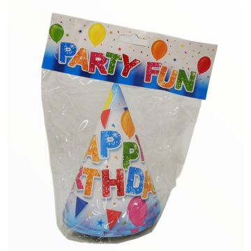 Gorro Azul Happy Birthday