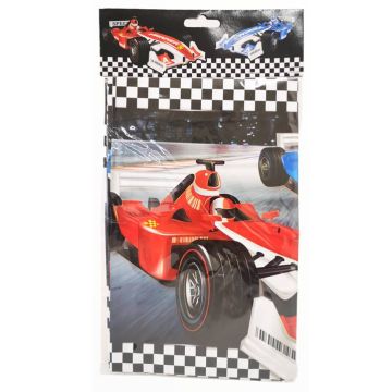 Mantel de Plástico Estampado Coche Carreras
