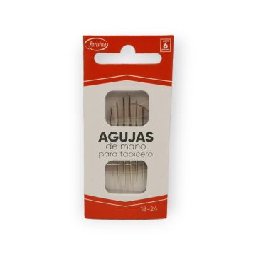 Aguja para coser a mano 18 a 24 Para Tapicero