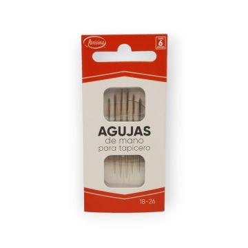 Aguja para coser a mano 18 a 26 Para Tapicero