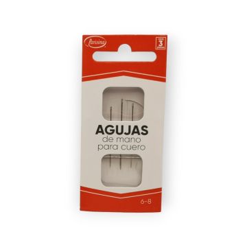 Aguja para coser a mano 6 a 8 Para cuero
