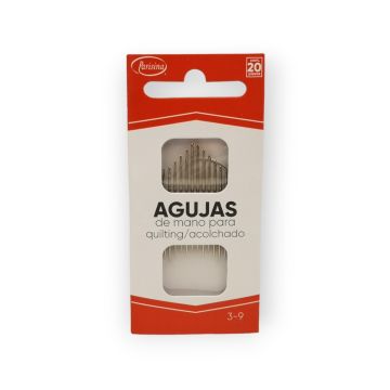 Aguja para coser a mano 3 a 9 Para Quilting